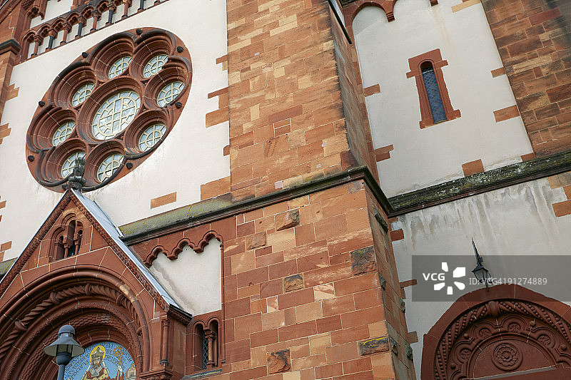 教堂立面图片素材