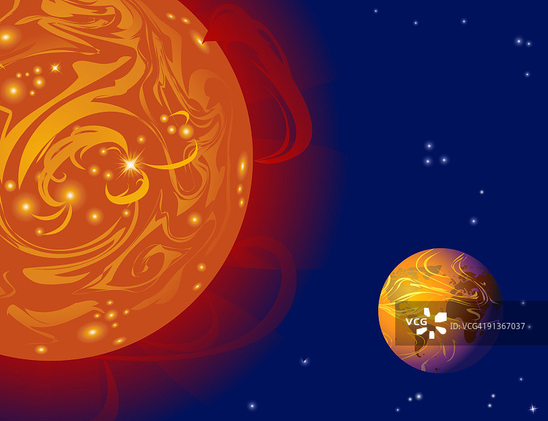 全球变暖图片素材