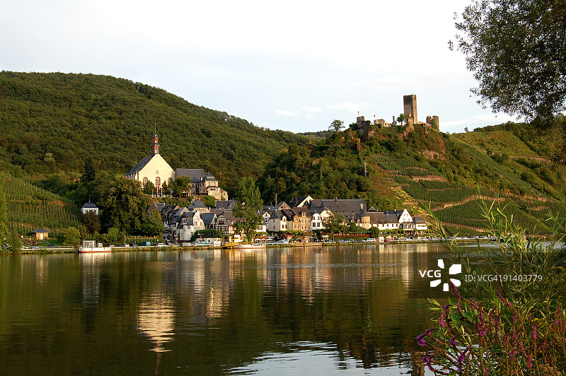 德国摩泽尔河谷拜尔施泰因图片素材