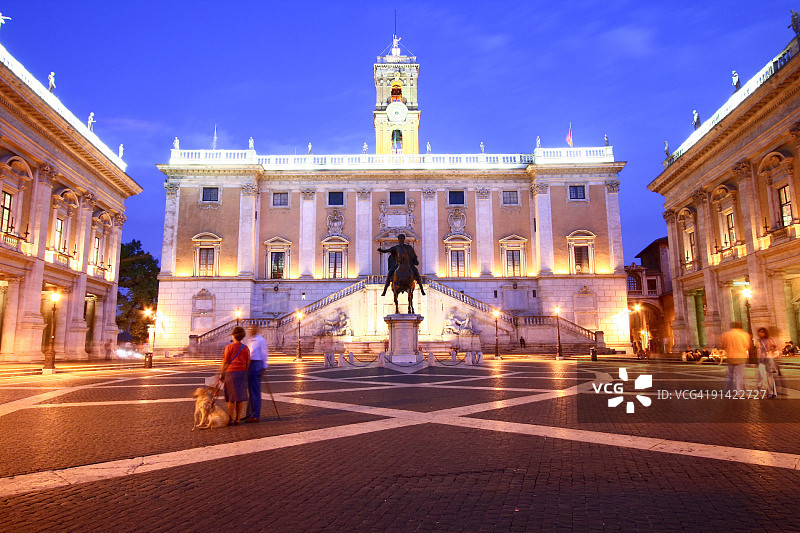 意大利罗马卡比托利欧广场图片素材