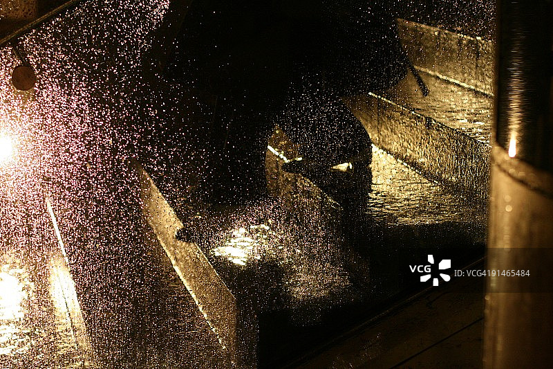 夜幕降临图片素材