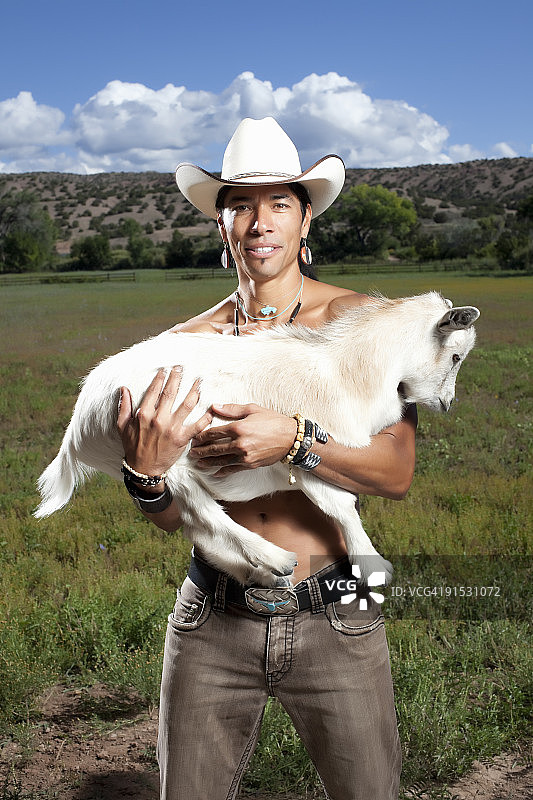 美洲原住民男子图片素材