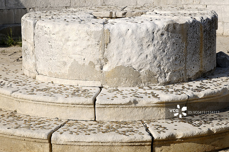 莫斯科红场的断头台图片素材