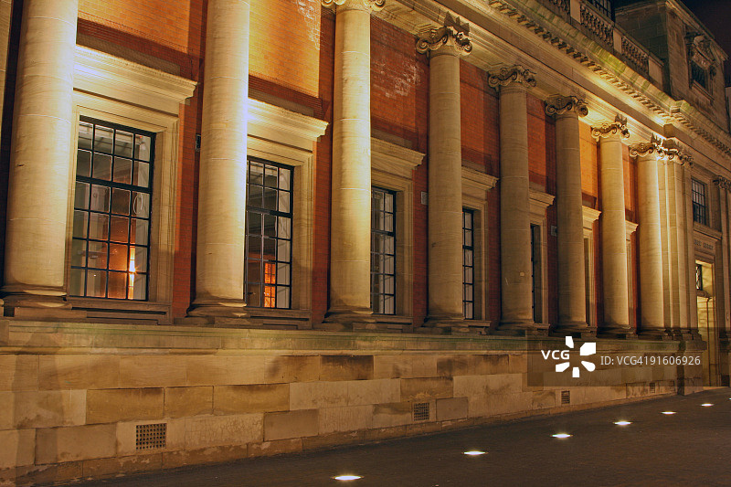 旧公共图书馆图片素材