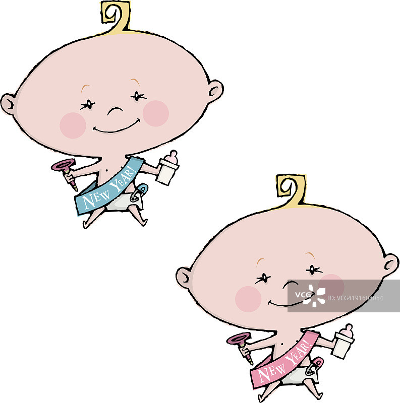 新年宝宝图片素材