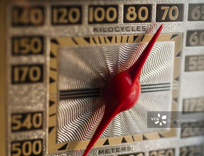 千赫表读数图片素材