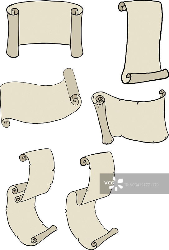 旧纸堆图片素材