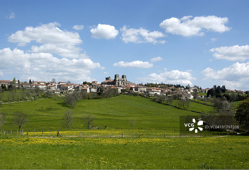 法国上卢瓦尔省的拉谢斯迪约图片素材