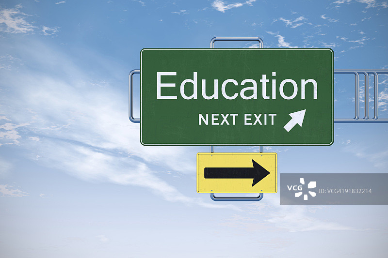 XXXL道路标志系列 - 教育图片素材