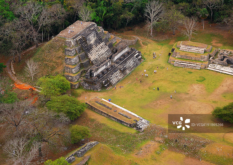 古玛雅阿尔顿哈遗址图片素材