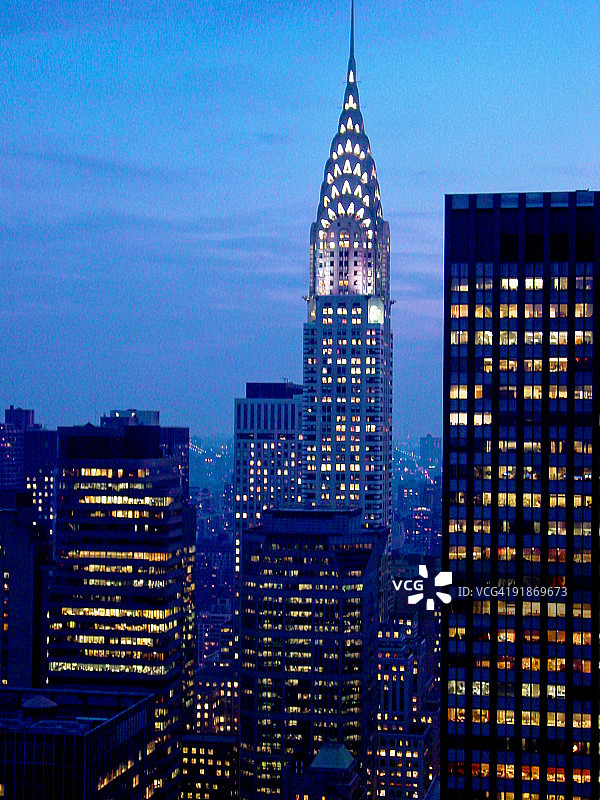 克莱斯勒大厦图片素材