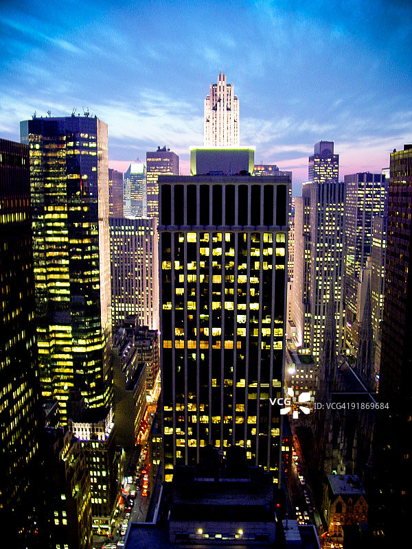 哥谭日落图片素材