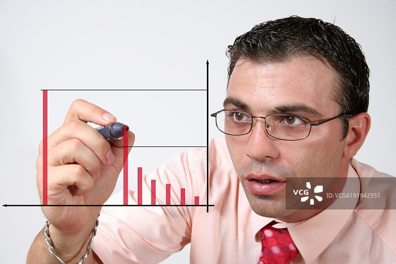 商人书写图片素材