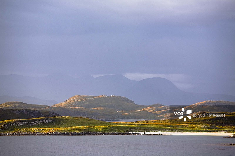 苏格兰夏日群岛风光图片素材