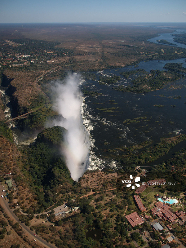 维多利亚瀑布图片素材