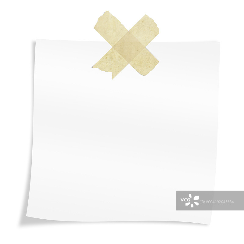 白色便签图片素材