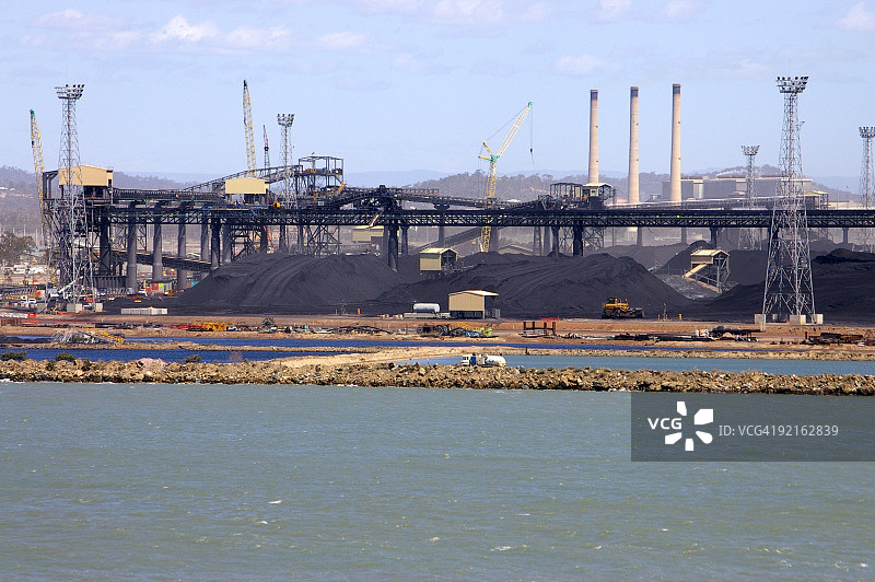 煤炭储存2图片素材