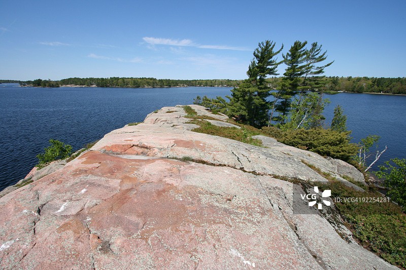 加拿大安大略省卡沃萨湖图片素材