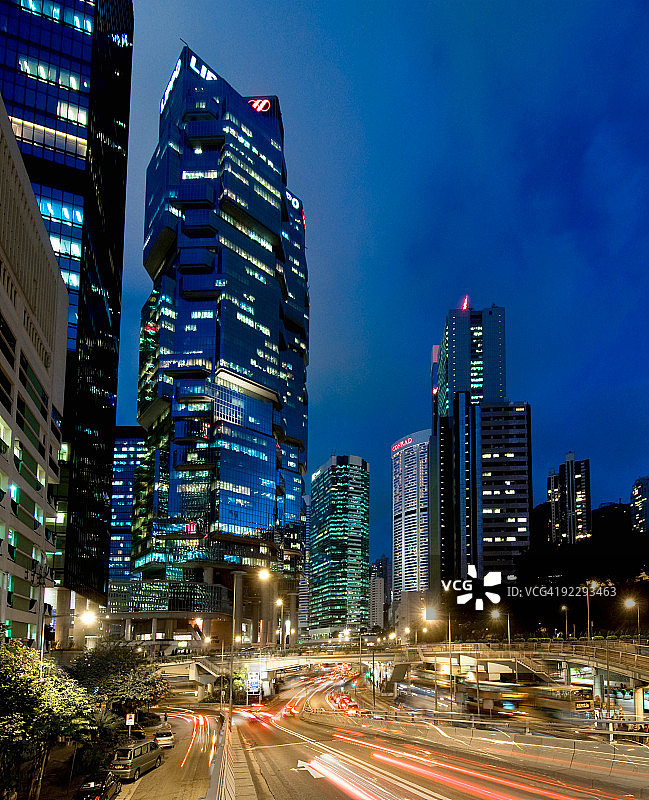 香港市中心图片素材