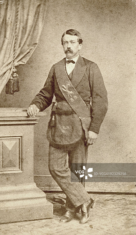 军人肖像图片素材