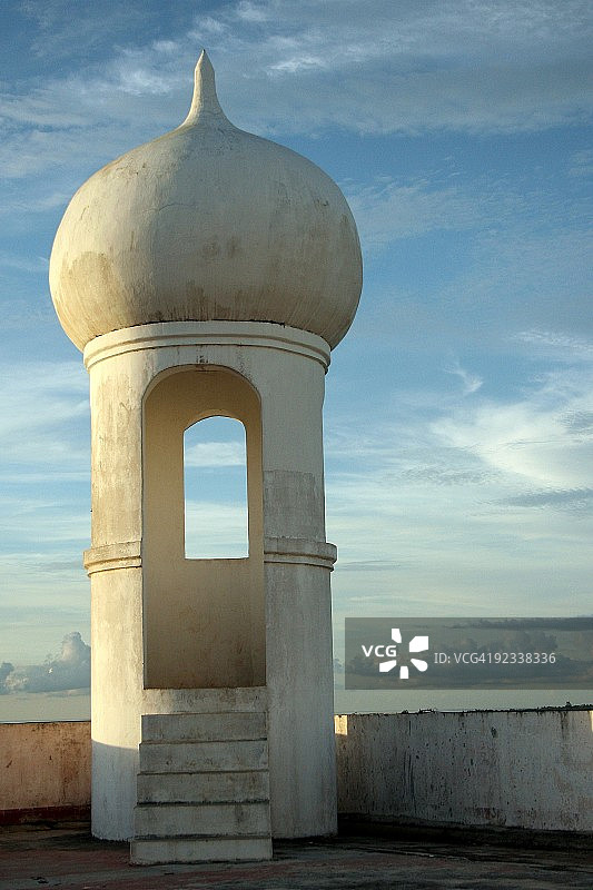 邦加奥的穆斯林宣礼塔图片素材