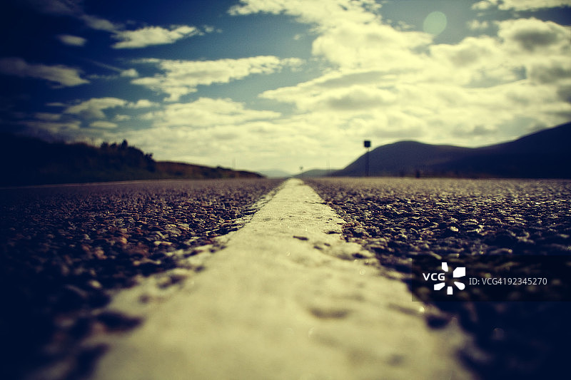 前进的道路图片素材