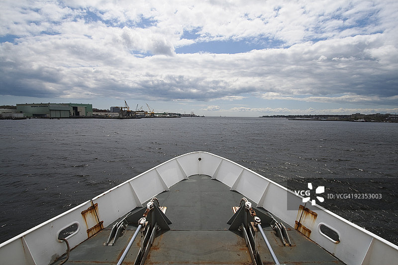 长岛渡轮图片素材