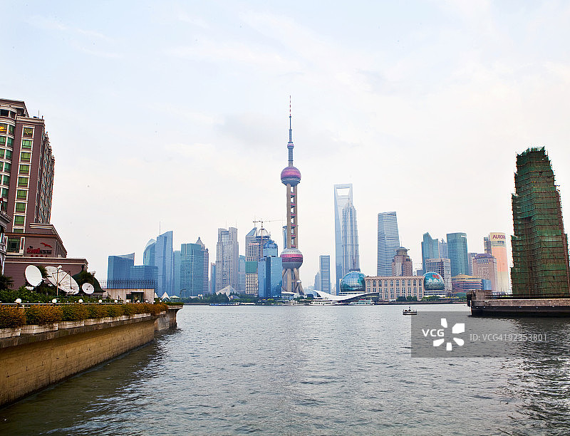 上海天际线图片素材