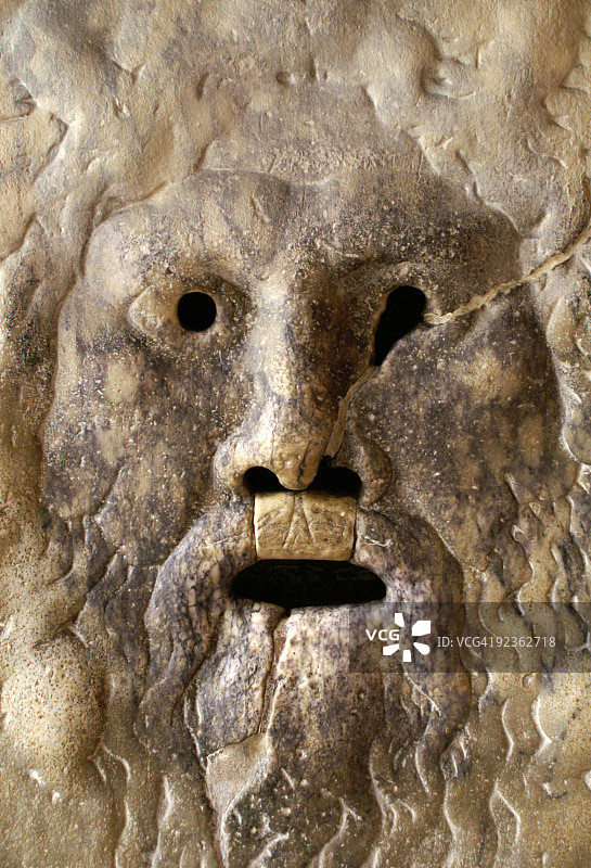 真理之口特写图片素材