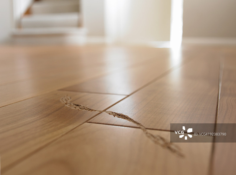 木地板上的刮痕图片素材