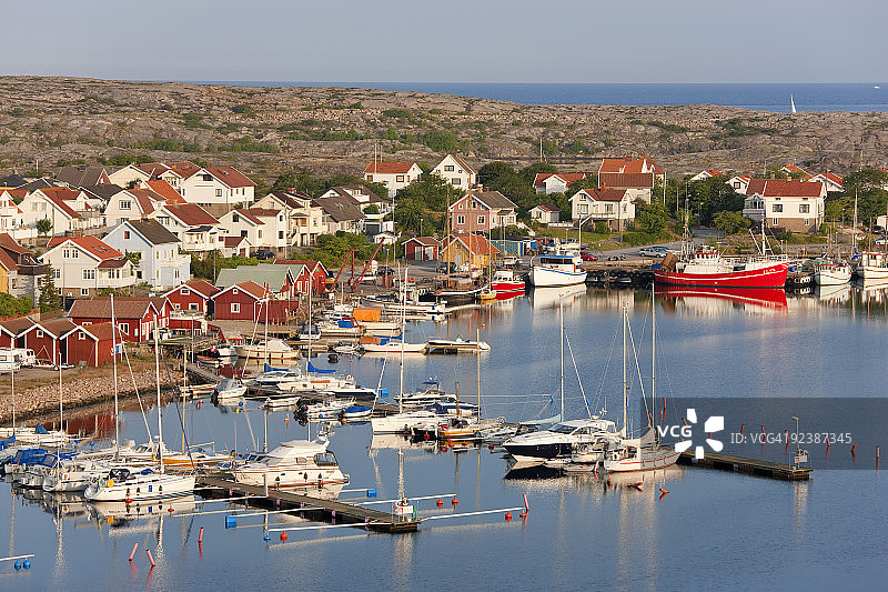 瑞典布胡斯兰海岸的斯莫根图片素材