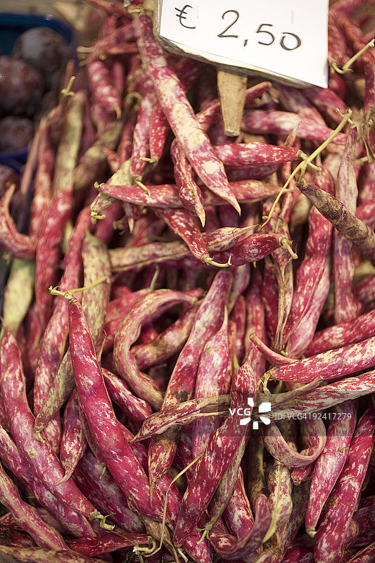 意大利的博洛蒂豆图片素材