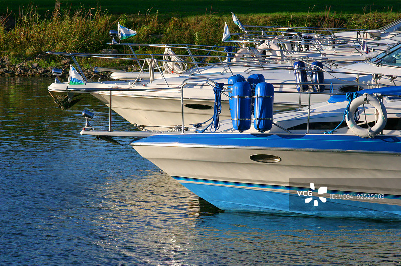 休闲船只图集图片素材