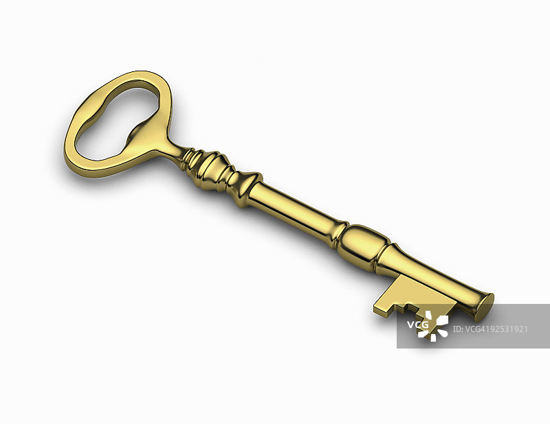 骷髅钥匙图片素材