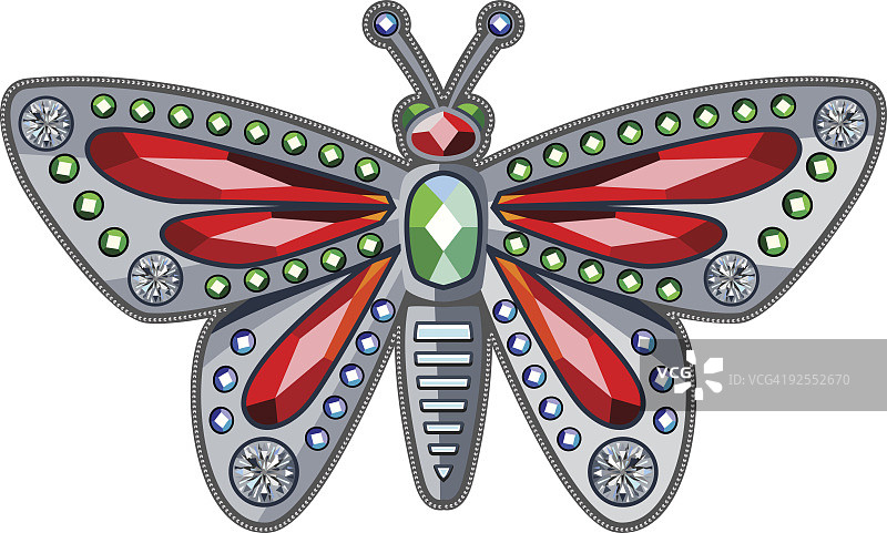 闪耀的蝴蝶图片素材