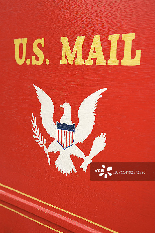 美国邮政标志图片素材