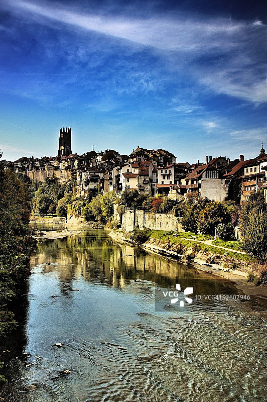 弗里堡风光图片素材