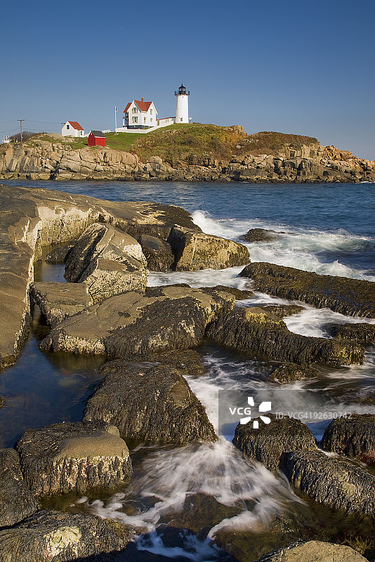 内迪克角“努布尔”灯塔图片素材