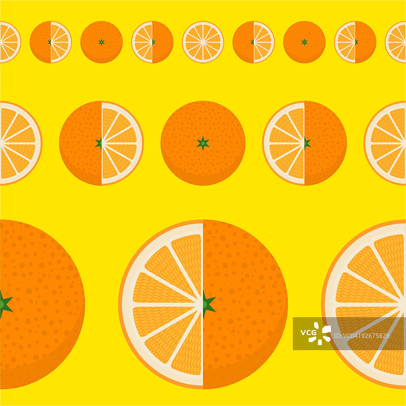 橘子和橘图案图片素材