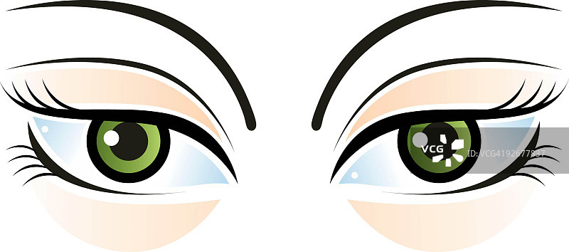 眼睛图片素材