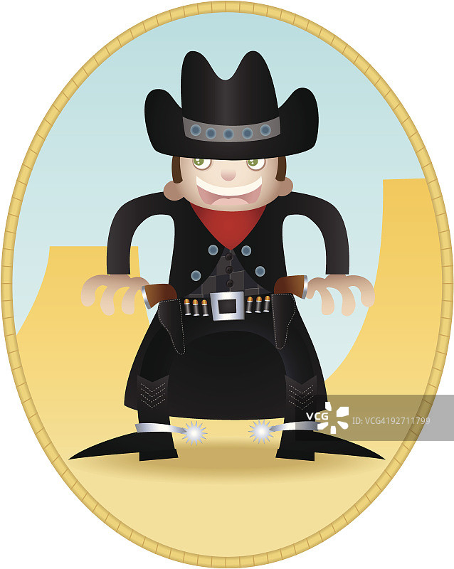 西部牛仔图片素材