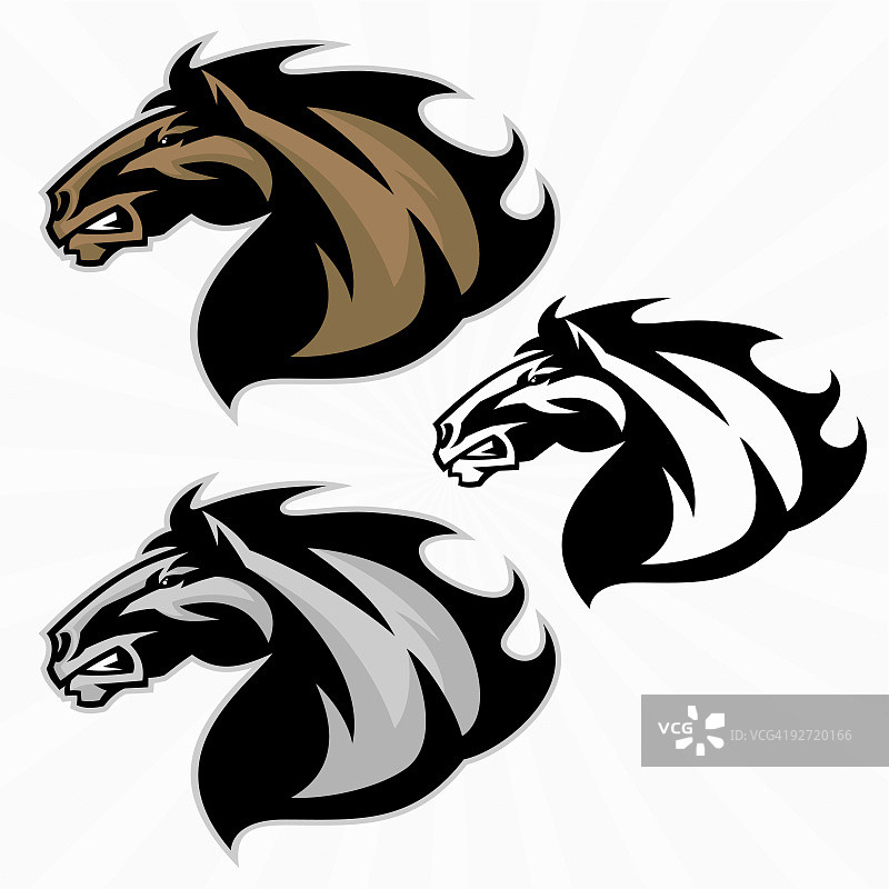 马吉祥物图片素材