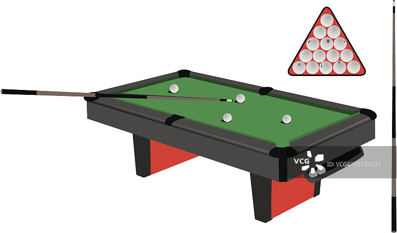 台球桌图片素材