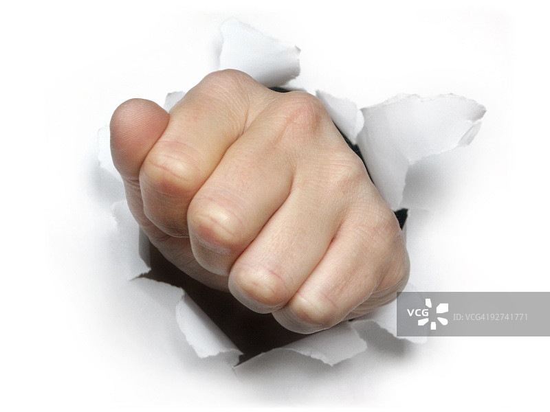 突破 - 拳头图片素材