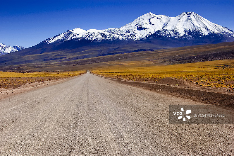 从圣佩德罗德阿塔卡马到阿根廷边境图片素材