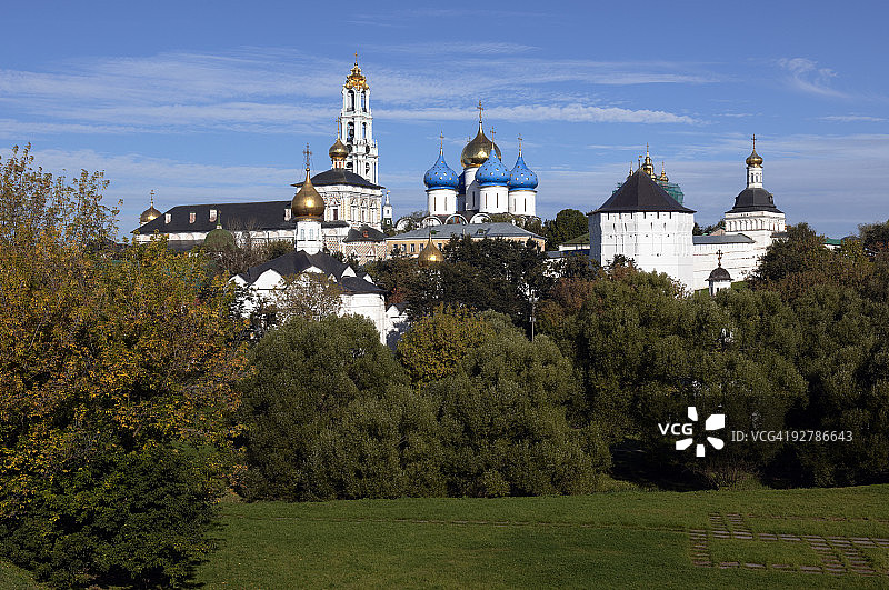 俄罗斯扎戈尔斯克圣谢尔盖修道院图片素材