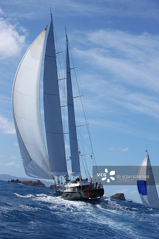 帆船比赛图片素材