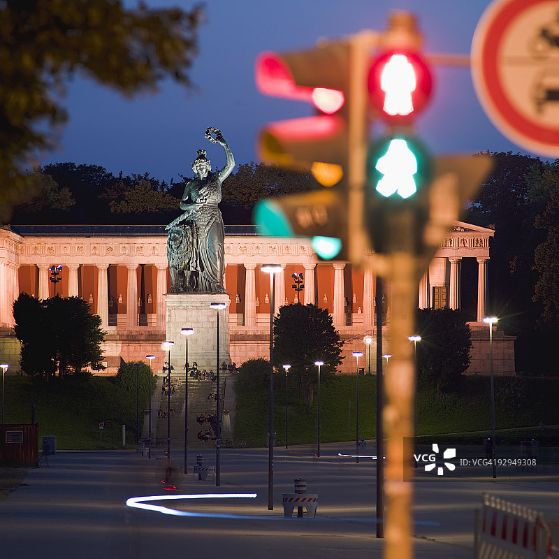 巴伐利亚雕像图片素材