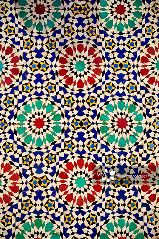 摩洛哥马赛克图片素材