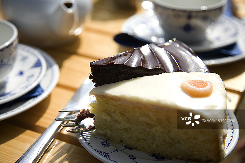 下午茶和蛋糕图片素材